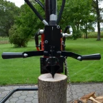Despicator busteni vertical monofazat Breckner Germany 12 Tone, DB 12-104-VM lungime maxima bustean 104 cm putere 3000 W