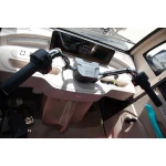 Triciclu Electric Cargo TRCB1500, Putere maxima 3800W, Viteza maxima 25 km/h, Autonomie 60 km in conditii optime, Baterie 72 V/58 Ah, Greutate admisa 776 kg