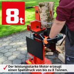 Despicator electric de lemne, vertical, HECHT 6810 Model 2020, 3000 W, forta 8 tone, diametru maxim bustean 30 cm, lungime bustean 55 cm