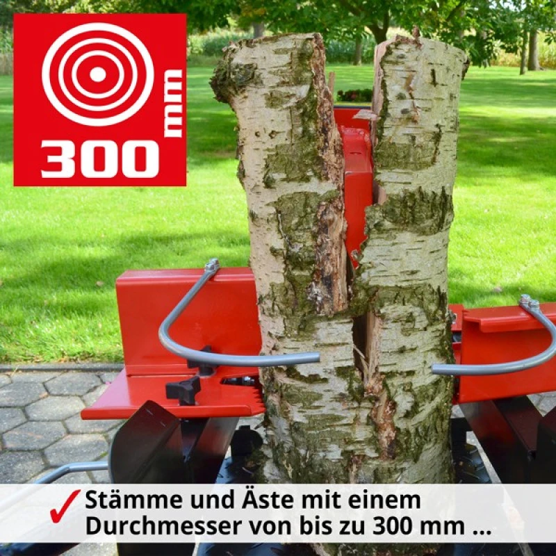Despicator electric de lemne, vertical, HECHT 6810 Model 2020, 3000 W, forta 8 tone, diametru maxim bustean 30 cm, lungime bustean 55 cm