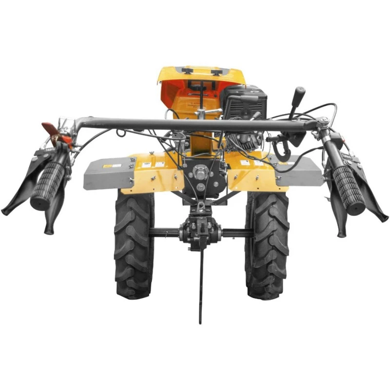 Motocultor cu diferential ProGARDEN Campo 1844 motor 18 CP benzina Euro 5 3+1 viteze latime lucru 162 cm freze roti 6.00-12