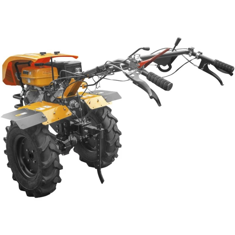 Motocultor cu diferential ProGARDEN Campo 1844 motor 18 CP benzina Euro 5 3+1 viteze latime lucru 162 cm freze roti 6.00-12