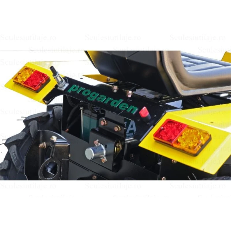 ProGARDEN Campo T18 Minitractor V25.1 4x4, 18CP, benzina, hidraulica fata-spate, roti 6.00-12