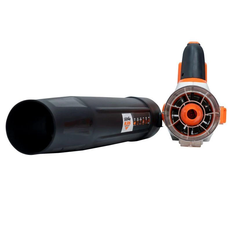 Suflanta electrica pe acumulator pentru frunze RURIS DAC 1224e, 80 Wh, viteza aer 35 m/s, volum aer 550 mc/h, fara acumulator, fara incarcator