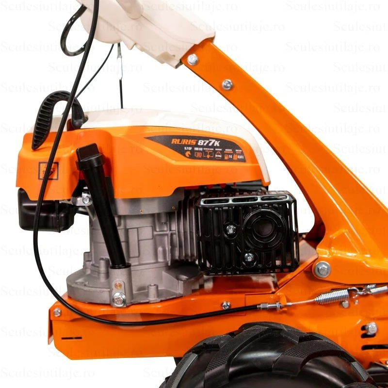 Motocositoare cu Tambur RURIS 877K – 5.7 CP, 196cc, Latime de Lucru 570 mm, Motor 4T, 62.5 kg