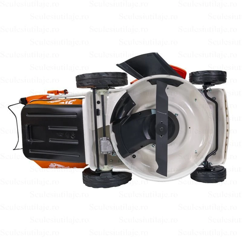 Masina de tuns iarba pe benzina RURIS RX311S 311s2022, motor General Engine, 3.9 CP, latime taiere 460 mm, capacitate sac colector 65 litri