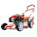 Masina de tuns iarba, pe benzina, RURIS RX200S, 2.7 CP, 99 CC, latime de lucru 42 cm, inaltime taiere 25-75 mm, cos colector 45 litri