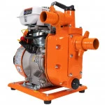 Motopompa RURIS MP40, motor benzina General Engine, 2 timpi, 97 CC, 2.5 CP, adancime absorbtie 8 m, refulare verticala/orizontala 14/140 m, 20 mc/h