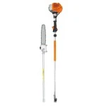 Drujba telescopica (fierastrau) Ruris R10, 1.4 CP, 25.4 CC, 2 timpi, 30 cm lungime lama, 28 mm diametru tija, benzina