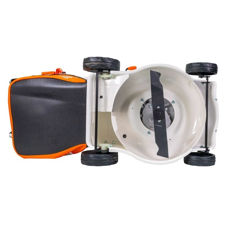 Masina de tuns iarba, pe benzina, RURIS RX200S, 2.7 CP, 99 CC, latime de lucru 42 cm, inaltime taiere 25-75 mm, cos colector 45 litri