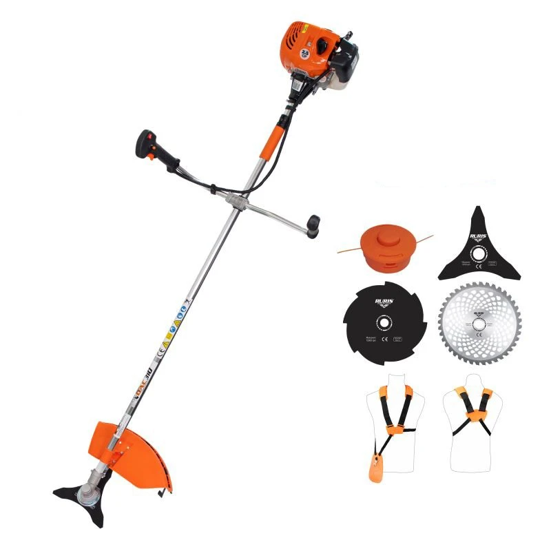Motocoasa de umar RURIS DAC 310, motor benzina TEZ, 2 timpi, 52 CC, 2.5 CP, rezervor 1.2 litri