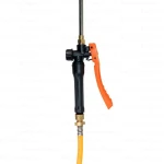 Pulverizator electric RURIS RSE1900 S, 30 W, capacitate rezervor 18 litri, presiune 6 bar, debit 2.9 l/min, acumulator 12 V, 8 Ah, cu 5 duze stropire