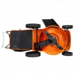 Masina de tuns iarba, pe benzina, RURIS DAC 120 XLS, 4 CP, 161 CC, latime de lucru 46 cm, inaltime taiere 25-65 mm, cos colector 55 litri