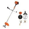 Motocoasa de umar RURIS DAC 310, motor benzina TEZ, 2 timpi, 52 CC, 2.5 CP, rezervor 1.2 litri