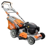 Masina de tuns iarba pe benzina RURIS RX355S 355s2022, motor Honda GCV145, 3.5 CP, latime taiere 460 mm, capacitate sac colector 65 litri