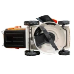 Masina de tuns iarba pe benzina, RURIS RX300S, 3.5 CP, 139 CC, latime de lucru 46 cm, inaltime taiere 25-75 mm, sac colector 65 litri