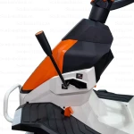 Tractor de tuns gazon RURIS RX Pilot 001m 9.5 CP, latimea de lucru 650 mm, motor loncin
