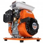 Motopompa RURIS MP40, motor benzina General Engine, 4 timpi, 97 CC, 2.5 CP, adancime absorbtie 8 m, refulare verticala/orizontala 14/140 m, 20 mc/h