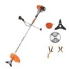 Motocoasa de umar RURIS DAC 110 11020231, motor benzina TEZ, 2 timpi, 1.2 CP, diametru taiere 25 cm, ham sustinere, disc taiere, cutit 3 dinti, tambur fir