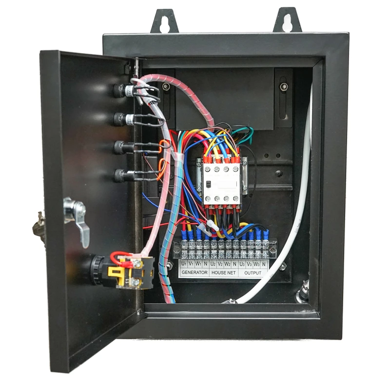 Generator electric pe benzina 220-380V 7.2KW 50Hz cu ATS si pornire electrica/manuala THOR