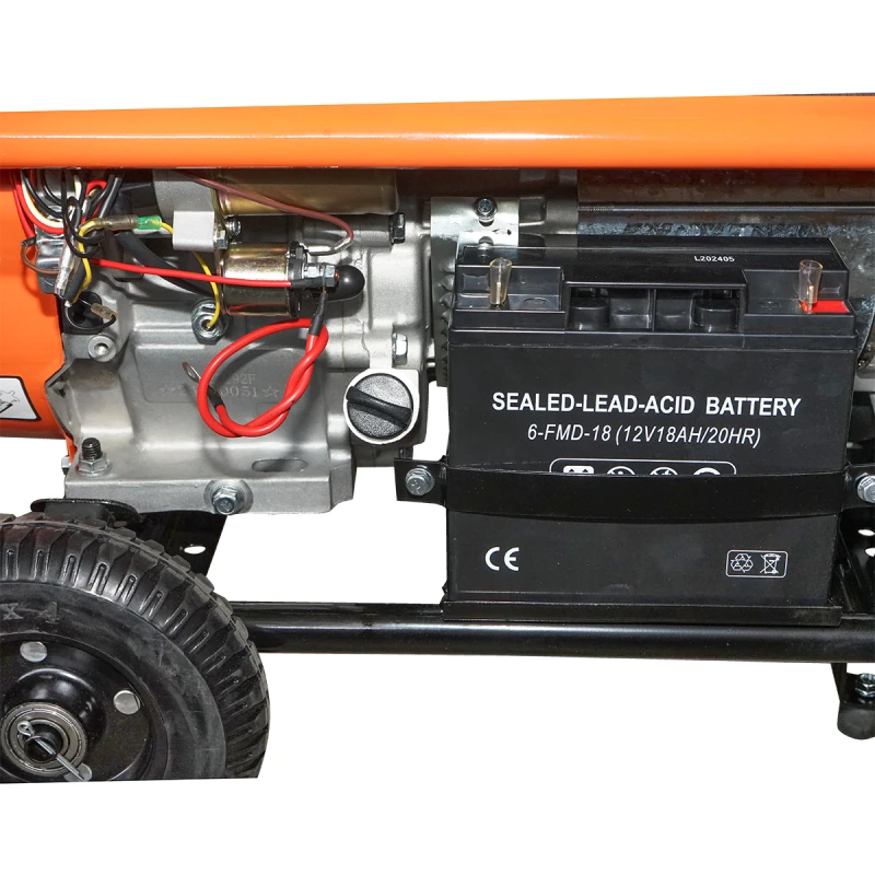 Generator electric pe benzina 220-380V 7.2KW 50Hz cu ATS si pornire electrica/manuala THOR