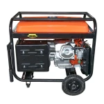 Generator electric 7.2kW/220-380V, motor pe benzina 17CP, pornire electrica/manuala THOR
