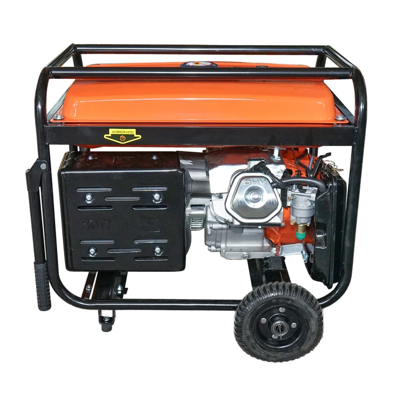 Generator electric 7.2kW/220-380V, motor pe benzina 17CP, pornire electrica/manuala THOR