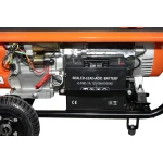 Generator electric 7.2kW/220-380V, motor pe benzina 17CP, pornire electrica/manuala THOR