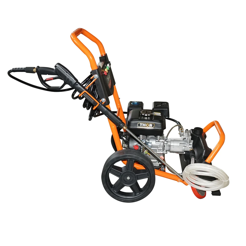 Aparat de spalat cu presiune pe benzina 7CP, 220 Bar, debit 510l/H cu furtun si pistol Thor