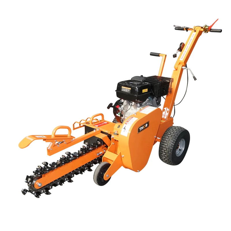 Masina de sapat santuri 15 CP latime de lucru 100mm adancime 600mm Thor