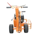 Masina de sapat santuri 15 CP latime de lucru 100mm adancime 600mm Thor