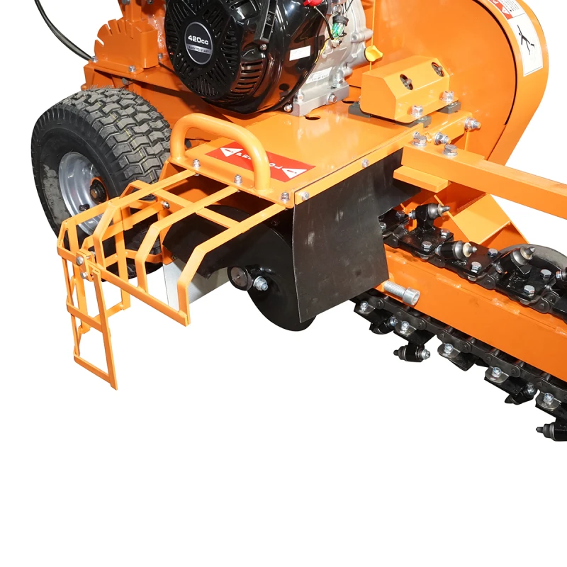 Masina de sapat santuri 15 CP latime de lucru 100mm adancime 600mm Thor