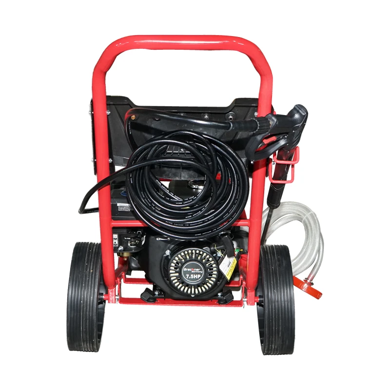 Aparat de spalat cu presiune pe benzina 7CP, 220 Bar, debit 510l/H cu furtun si pistol Breckner Germany