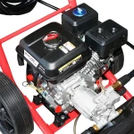 Aparat de spalat cu presiune pe benzina 7CP, 220 Bar, debit 510l/H cu furtun si pistol Breckner Germany