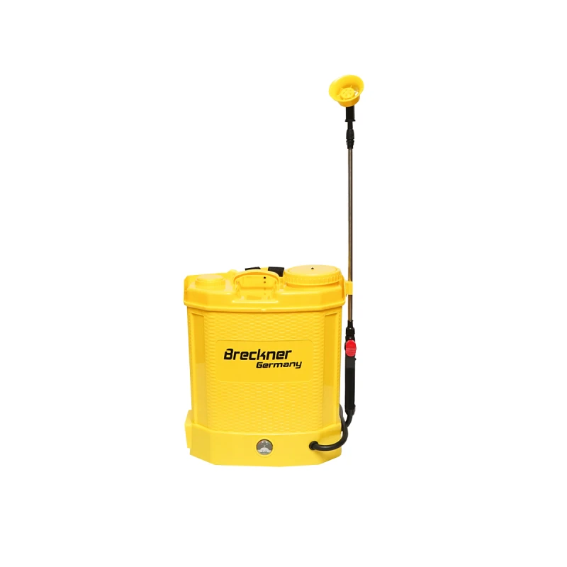 Pompa electrica/pulverizator de stropit vermorel, rezervor 12L baterie 12V 8Ah debit 3.1 l/min Breckner Germany