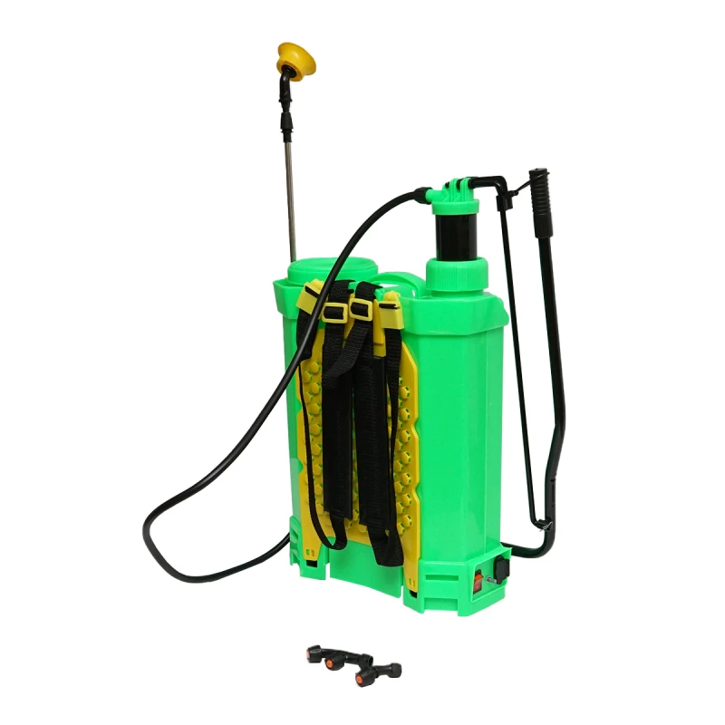 Pompa de stropit vermorel 2 in 1 manuala si electrica rezervor 16L baterie 12V 8Ah debit 3.1 l/min Breckner Germany