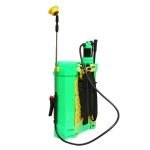Pompa de stropit vermorel 2 in 1 manuala si electrica rezervor 16L baterie 12V 8Ah debit 3.1 l/min Breckner Germany