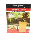 Pompa de stropit vermorel 2 in 1 manuala si electrica rezervor 18L baterie 12V 8Ah debit 3.1 l/min Breckner Germany