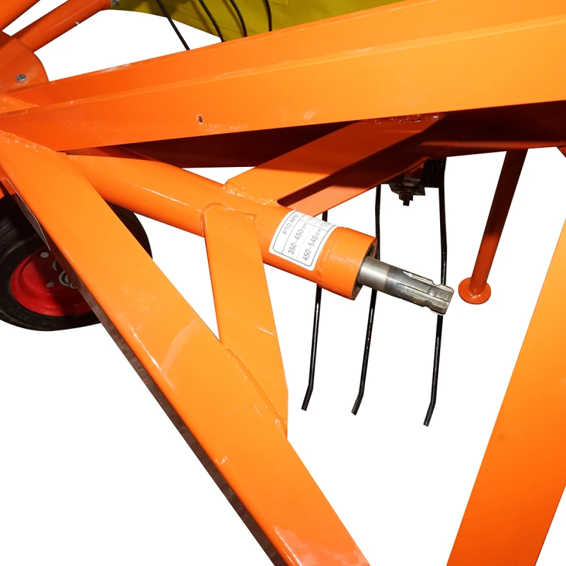 Grebla rotativa tip paianjen cu 6 brate, latime de lucru 1.80m, putere necesara 15-50CP 220Kg Konig Traktoren