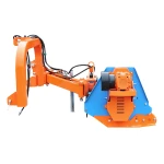 Tocatoare BCR140 cu prindere laterala, latime de lucru 1380mm potrivita pentru tractor 40-70CP 495Kg Breckner Germany
