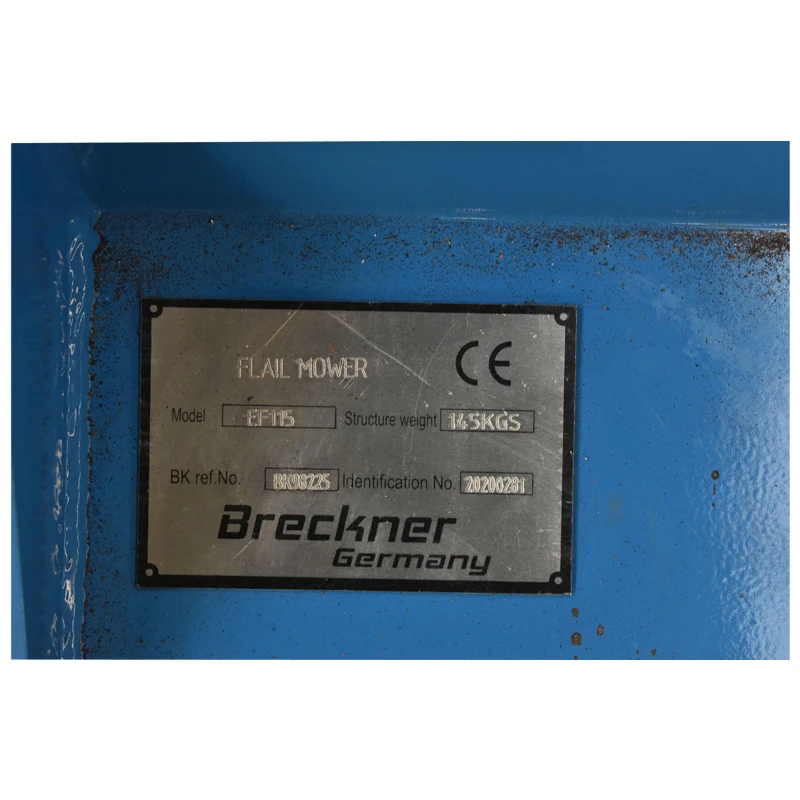 Tocatoare EF115 20-30CP cu cardan, PP-540r/min 145Kg utilaj agricol