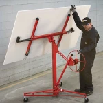 Dispozitiv pentru ridicat, (macara) placi rigips carton, OSB, MDF, PAL, inaltime de ridicare 4.57m Breckner Germany