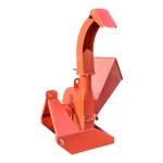 Tocator crengi cu angrenare priza putere tractor PTO putere necesara 18-50CP grosime maxima bustean 100mm, buncar 400x420x600mm Breckner Germany