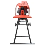 Despicator lemne orizontal 7T 230V 2kW cu suport inaltime si protectie Breckner Germany