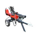 Despicator lemne vertical cu motor pe benzina 196CC, putere despicare 22T, bustean 610x400mm Breckner Germany