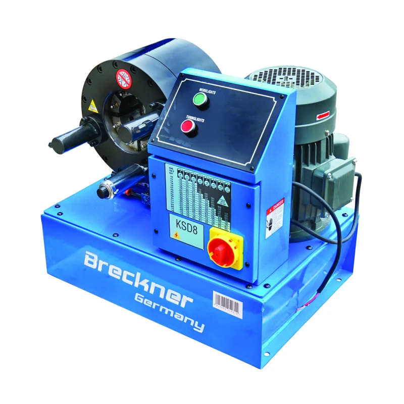 Masina de sertizat furtunuri hidraulice fi6-51mm 220V 3kW cu schimbare rapida Breckner Germany
