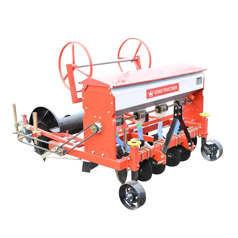 Masina de bilonat latime 1.4m cu buncar de ingrasaminte Konig Traktoren