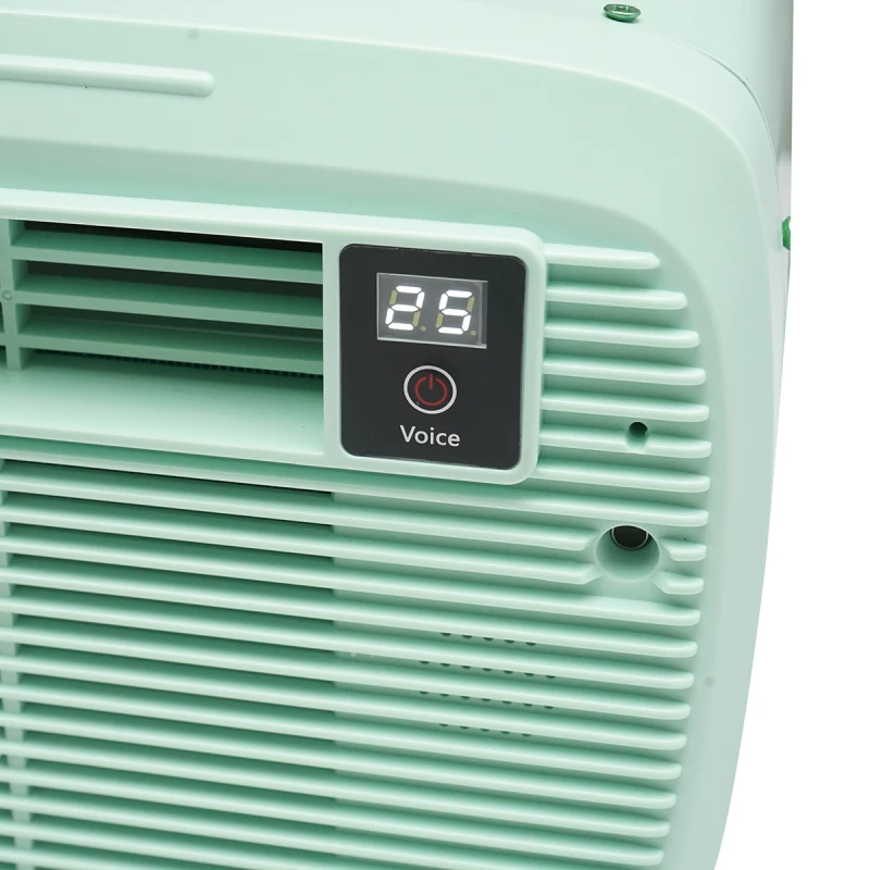 Aparat de aer conditionat portabil 2224 BTU, 280W, 220V cu functie dezumidificare, ventilatie, telecomanda, comenzi vocale, kit instalare inclus Breckner Germany