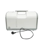 Aparat de aer conditionat portabil 4777 BTU, 600W, 220V cu functie dezumidificare, ventilatie, telecomanda, mod somn, kit instalare inclus Breckner Germany