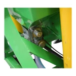 Masina de plantat cartofi pe 2 randuri cu fertilizare, buncar 180kg model Polonia